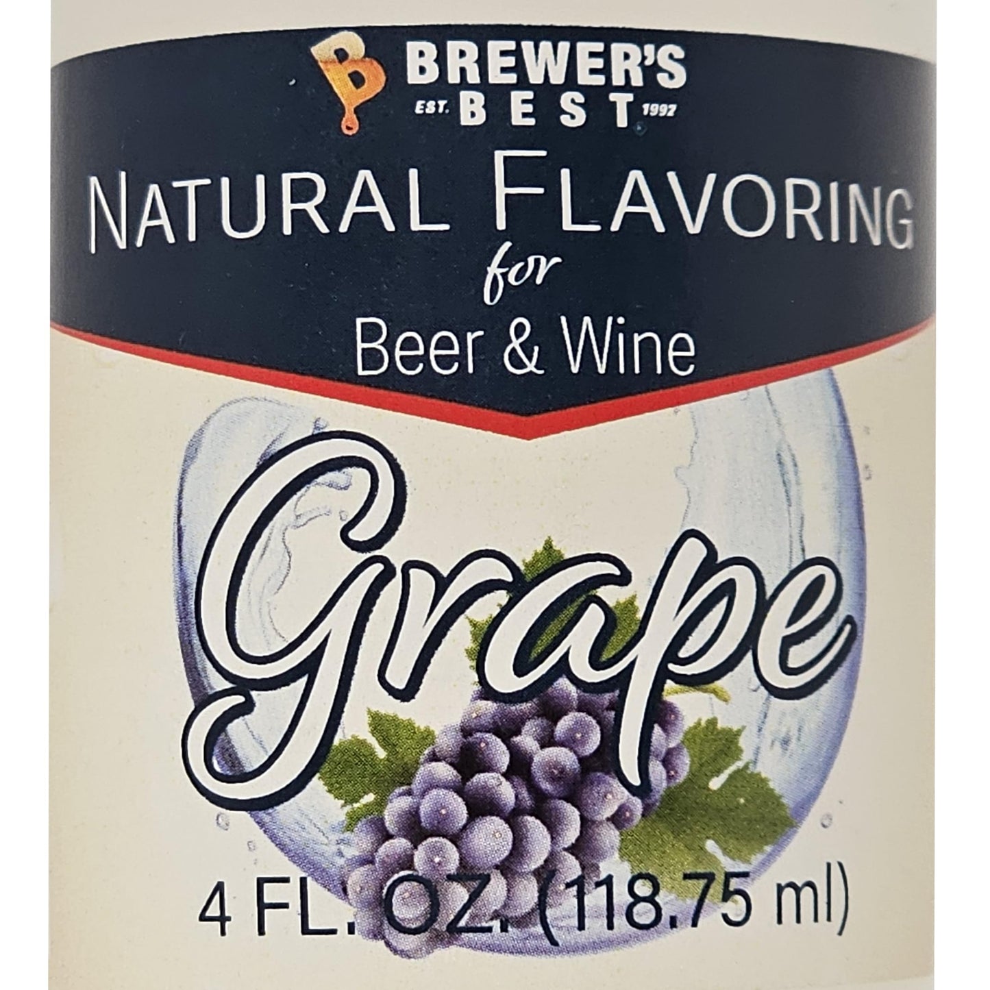 Natural Grape Flavoring Extract 4 oz.