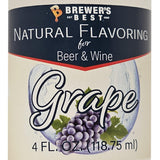 Natural Grape Flavoring Extract 4 oz.