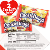 Cookie Dough Bites Heart Box, Original Chocolate Chip Flavored, Festive Candy Gift, 6 Ounces