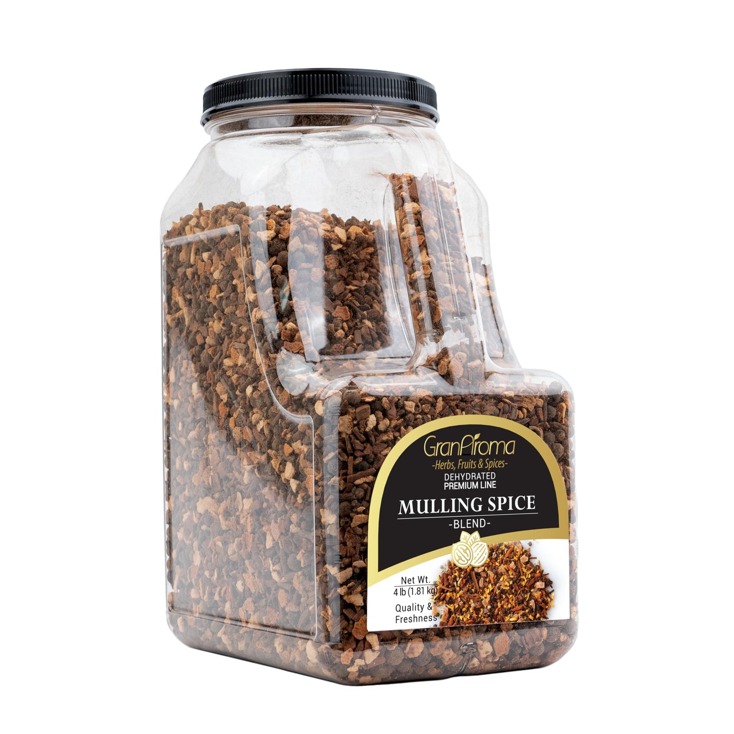 GranAroma Mulling Spice Blend, Sweet & Aromatic, Holiday Spice Blend, Potpourris & Teas (4 Pound)