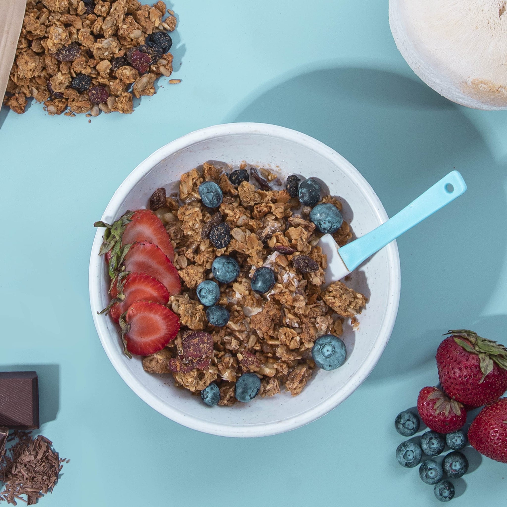 Brooklyn's Own Organic Granola Very Berry Breakfast Cereal - Gluten-Free Healthy Snacks - 12 Ounce Resealable Eco-Friendly Pack