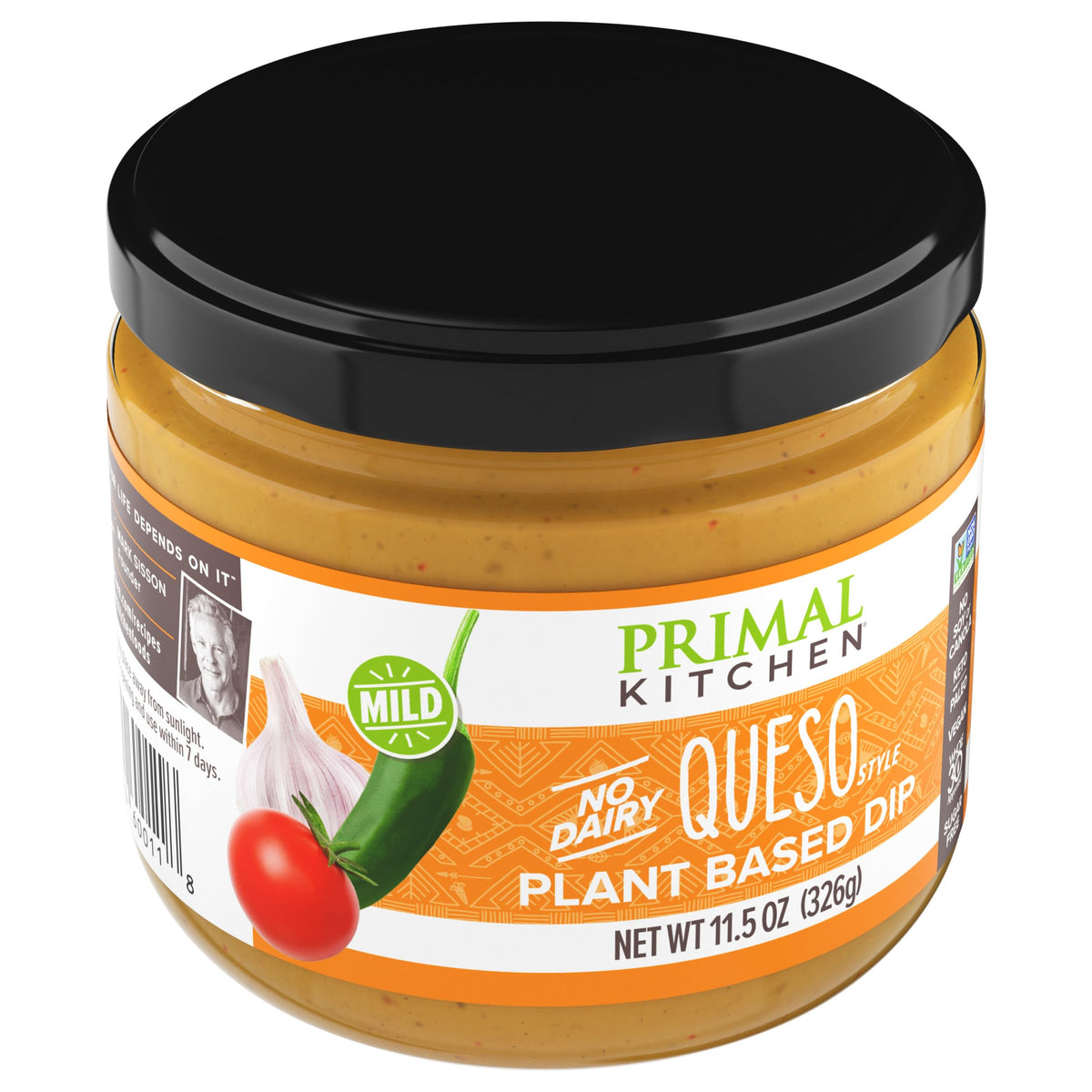 Primal Kitchen No-Dairy Queso-Style Plant-Based Dip 11.5 oz