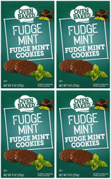 Oven Baked Fudge Mint Cookies, 4 Boxes (Total 36 oz)
