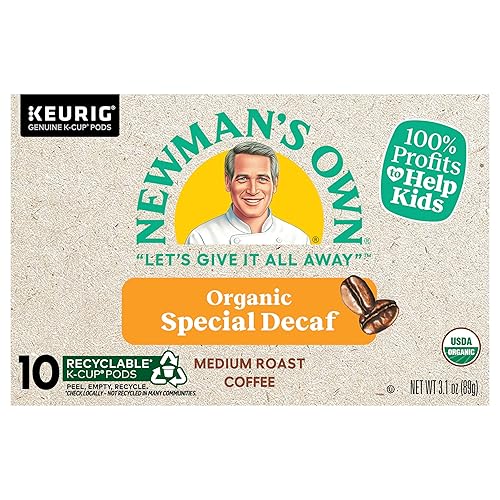 Newman's Own, Special Decaffeinated Medium Roast Coffee, 3.1 Ounce