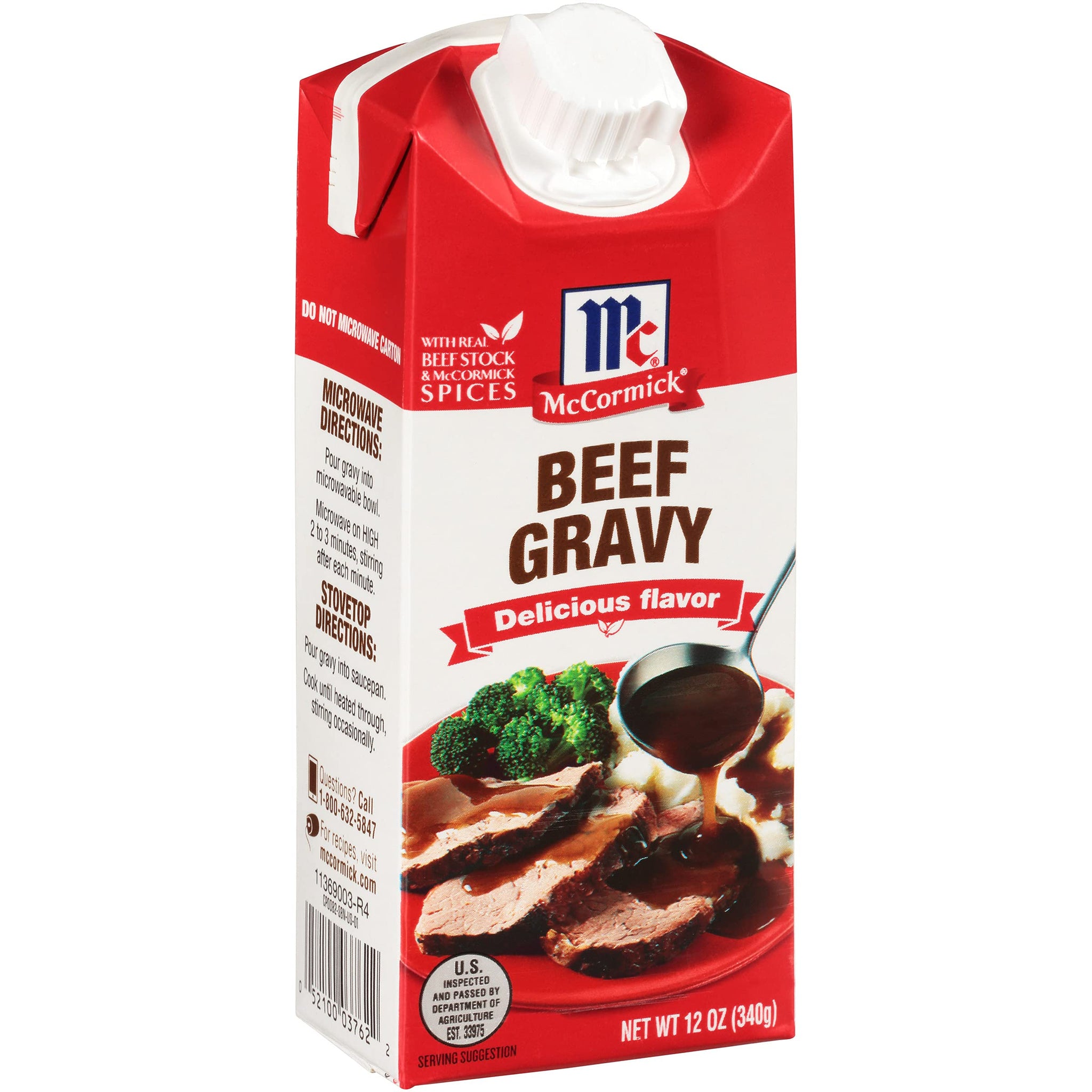 McCormick Beef Gravy, 12 oz