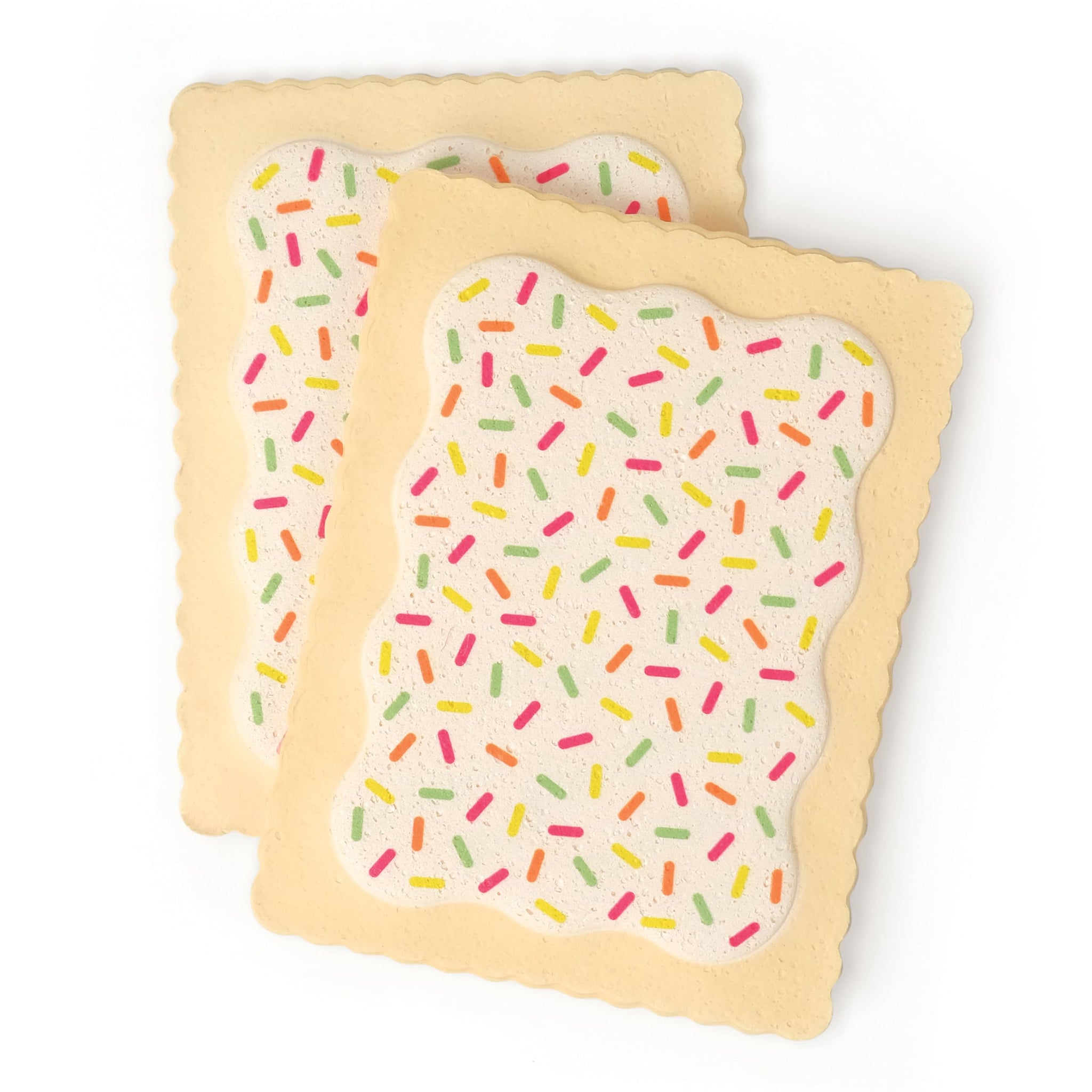Genuine Fred SLOP TARTS, Set of 4, Compressed Kitchen Sponges, Expands When Wet, Clever and Quirky Kitchen Accessory