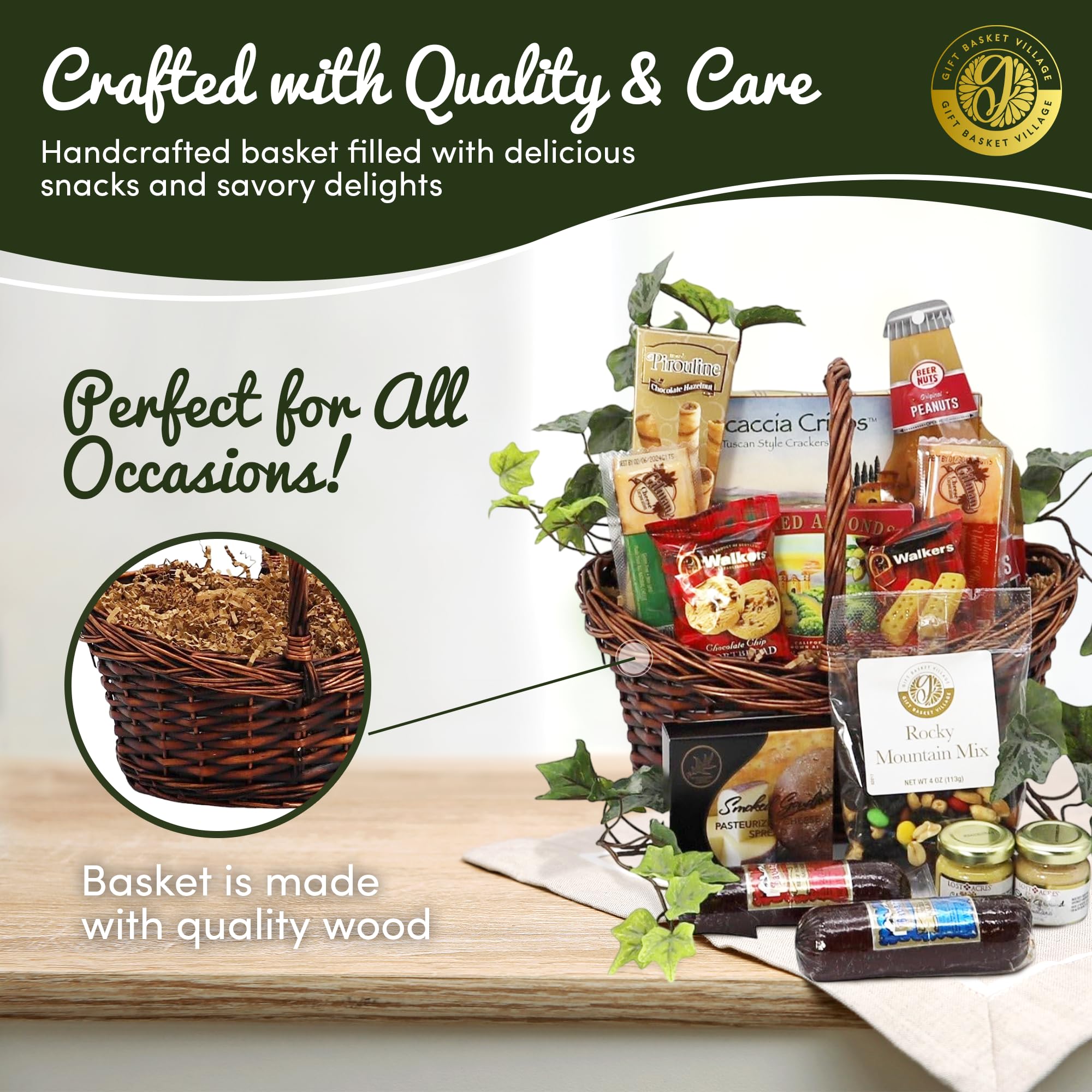 Gift Basket Village Dad's Favorite Medium Gift Basket