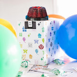 Celebration Billionaire Explosion Cake Box by Send A Cake, Ready-to-Gift Surprise with Mini Bundt Cakes, Candies & Music - Fun Birthday & Party Gift