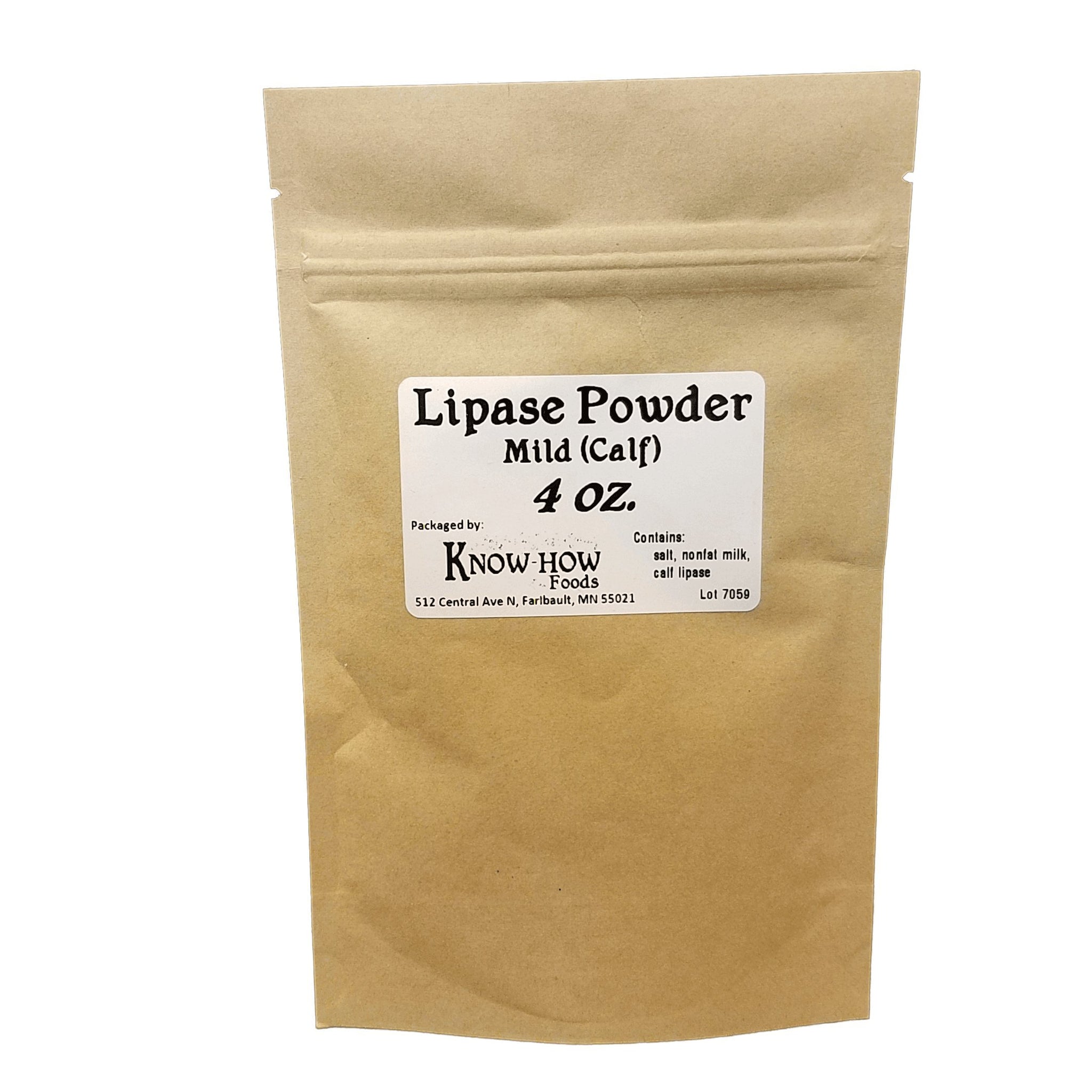 Mild Lipase Powder (Calf) (8 oz.)