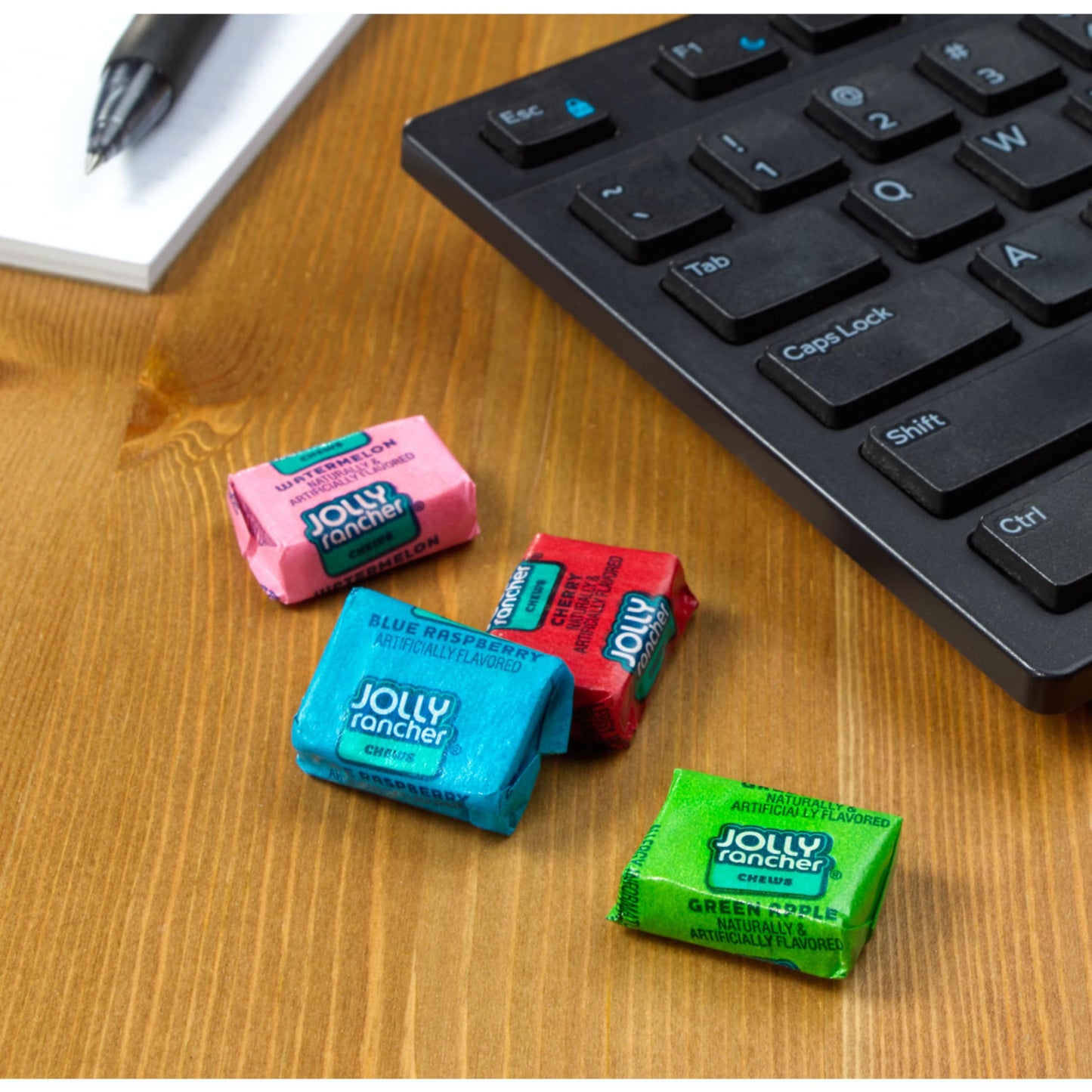 JOLLY RANCHER Chews Assorted Fruit Flavored Candy Box, 2.06 oz (12 Count)