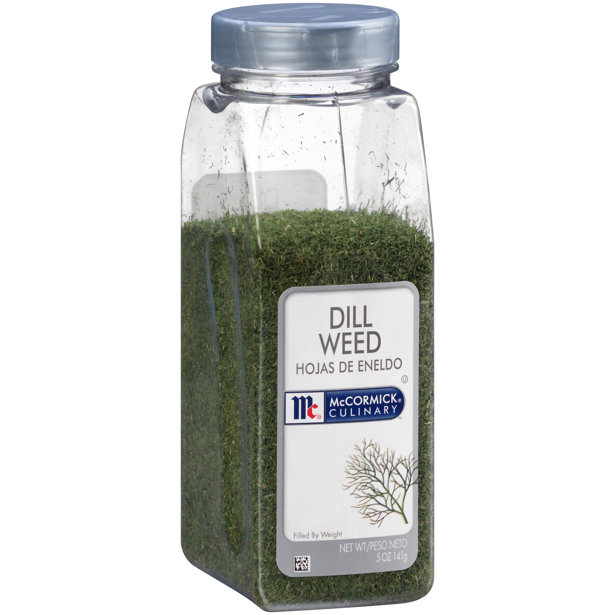 McCormick Culinary Dill Weed, 5 oz - One 5 Ounce Container of Dried Dill Weed Seasoning For Back of House Use, Best in Stuffings, Dips, Soups, Seafood