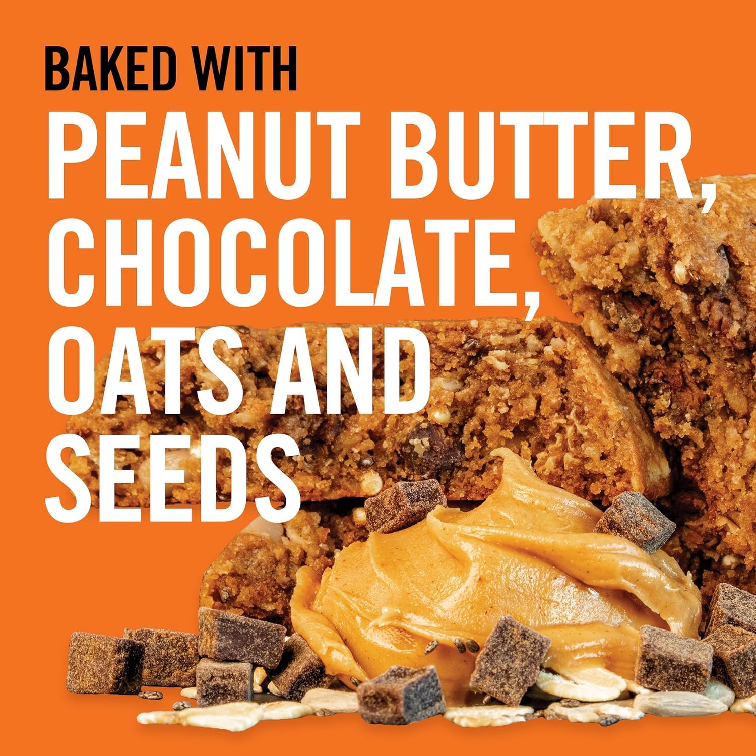 Dave's Killer Bread Blueberry Almond Butter Amped-Up Protein Bars 4 CT + Peanut Butter Chocolate Chunk Amped-Up Protein Bars 4 CT (1 of each) Variety