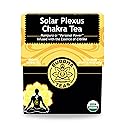 Buddha Teas - Solar Plexus Chakra Tea - Organic Herbal Tea - For Personal Power - With Rosemary, Ginger, Orange Peel & Citrine Essence - 100% Kosher