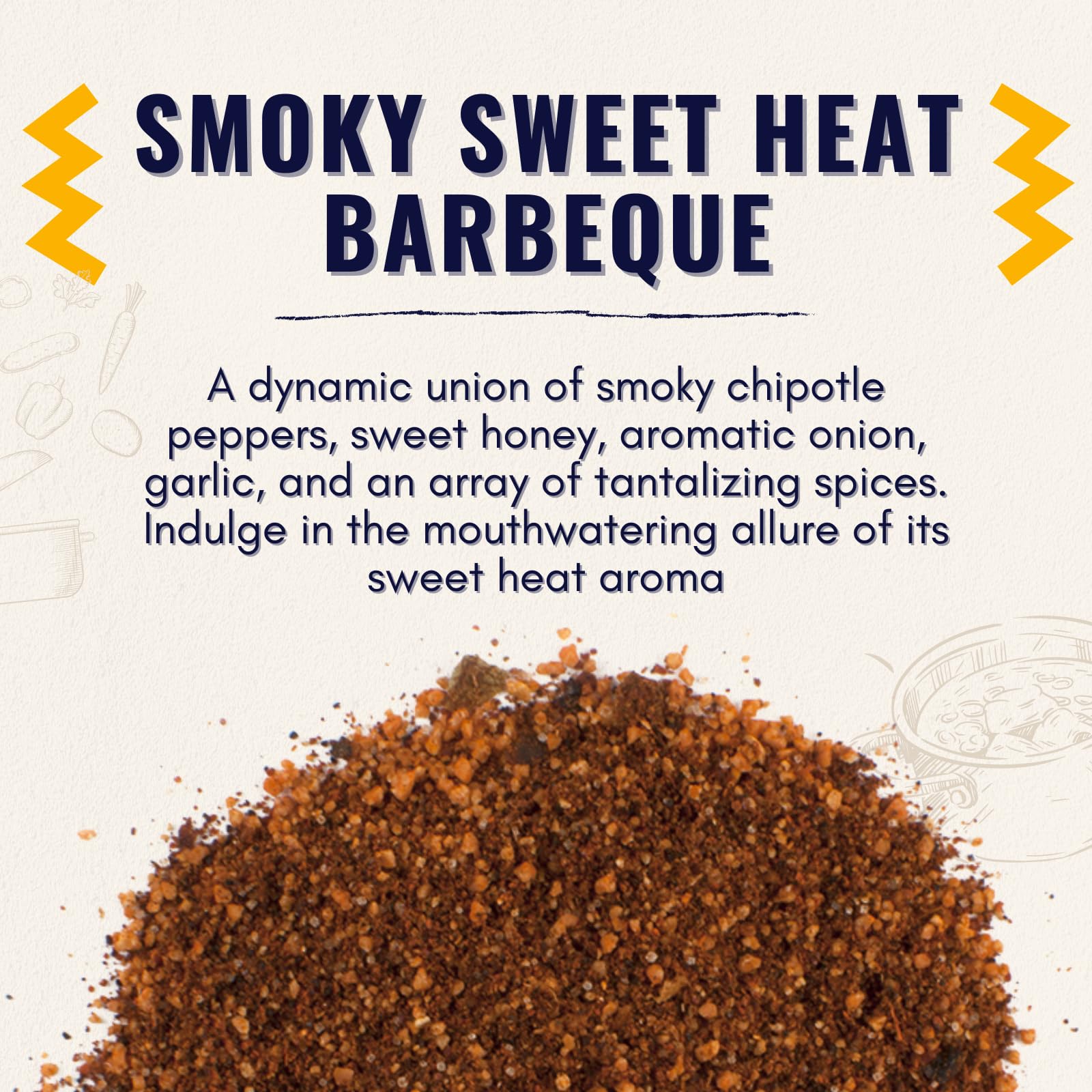 Buck's Spicy & Sweet BBQ Seasoning for Ribs Pork Chops, Shawhan Farms, 6 oz