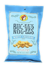 Buc-ee's Nug-ees: White Cheddar Flavored Powdery Cheese-Flavored Beaver Nuggets Sweet Corn Puff Snacks From Texas, Gluten Free, 1 Bag of 5 Ounce