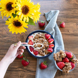 Schwartz Brothers Bakery, Granola Clusters with Oats, Fruits, Almonds & Seeds, Freshly Baked, Non-GMO, Kosher, Artisan Made, Twice-Baked in Small