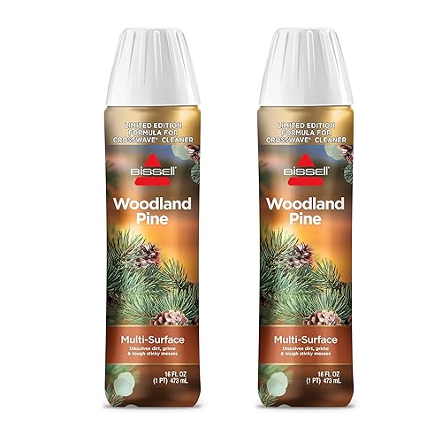 Bissell Limited Edition Woodland Pine Multi-Surface Wash Formula, 3891, 16 Fl Oz, Powerful Multi-Surface Clean, Pine Scented