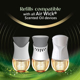 Air Wick Vibrant Plug in Scented Oil Refill, 2ct, Winter Woods & Frosted Ivy, Air Freshener, Essential Oils