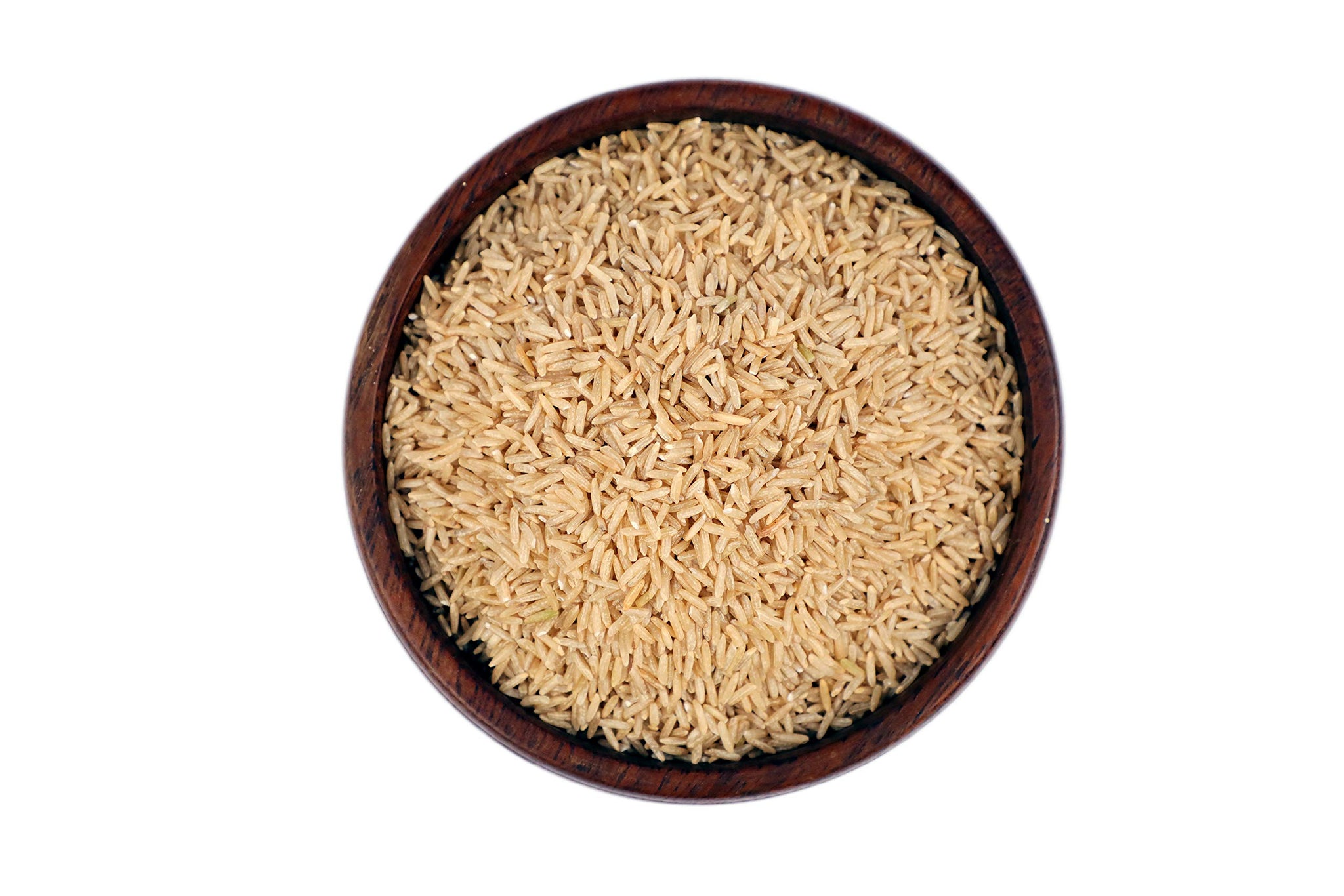 Heritage Gardens Organic Long Grain Brown Rice 32 oz (2 lb) - Whole Grain, Non-GMO, Gluten Free, Low-Arsenic, High Fiber - Himalayan Grown Everyday Brown Rice