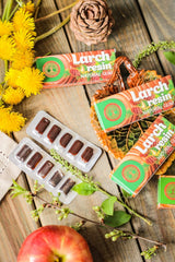 Siberian Larch Resin, Natural Gum, No Sugar, Non-Gmo, 5 Packs (25 Pieces)