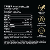 TRUFF White Truffle Hot Sauce, Gourmet Hot Sauce with Ripe Chili Peppers, Agave Nectar, White Truffle Oil and Coriander, a Limited Flavor Experience