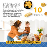 Southern Living Gourmet Original Biscuit Mix, Easy-to-Bake Delight, Dinner Biscuits, Breakfast Biscuits, Baking Mix, Pantry Staple, Makes 10 Biscuits