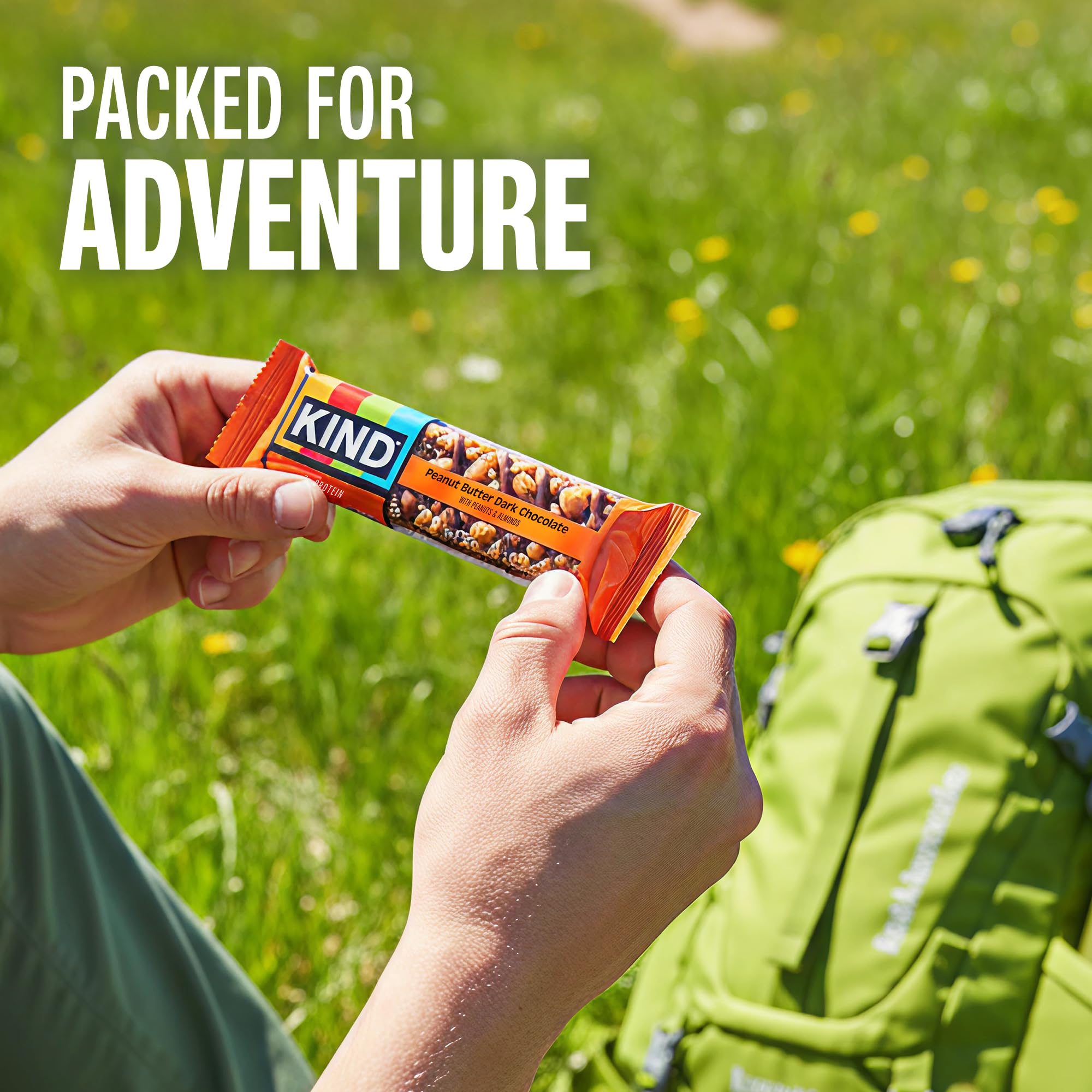 KIND Healthy Snacks Bars Variety Pack, Gluten Free, Low Sugar, High Fiber Snacks, Dark Chocolate Nuts & Sea Salt, Peanut Butter Dark Chocolate