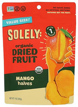 Solely, Mango Halves Dried Organic, 14 Ounce