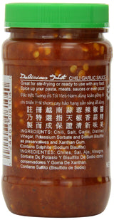 Huy Fong Chili Garlic Sauce, 8-Ounce Jars (Pack of 24)