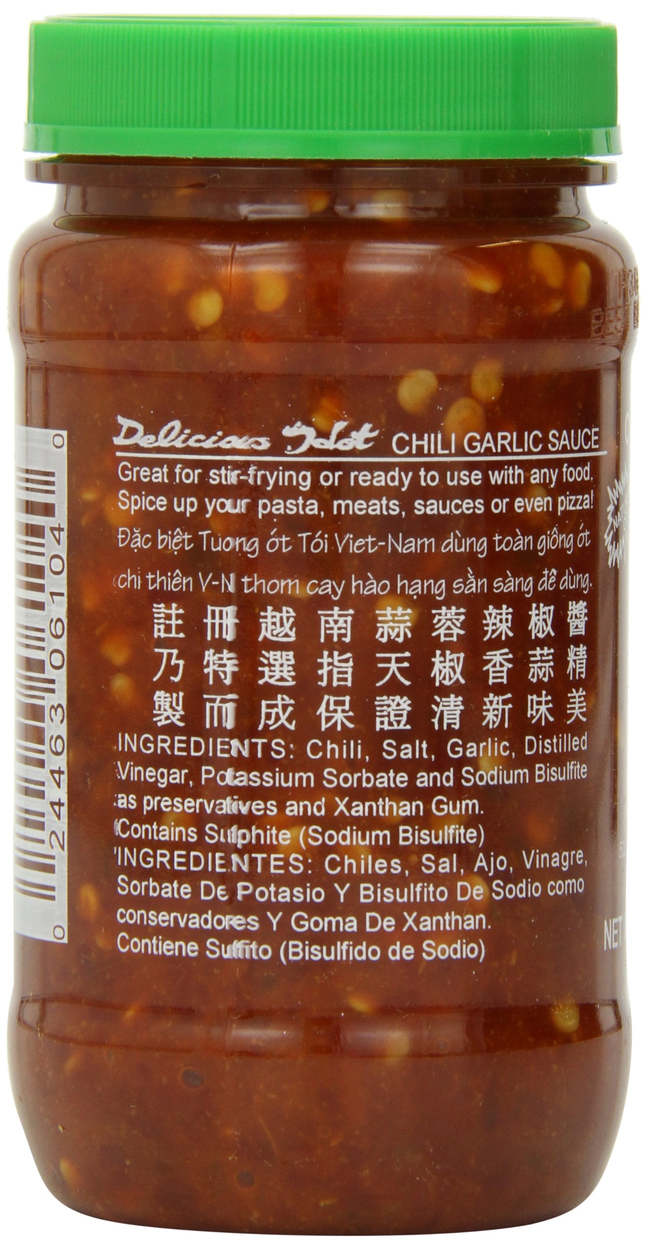 Huy Fong Chili Garlic Sauce, 8-Ounce Jars (Pack of 24)