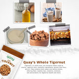 Quay Naturals Organic Tigernuts 16 oz, Raw, for Snacking, Baking, Smoothies, Yogurt & Salad - Chufa Nuts - High Fiber, Gluten Free & Keto Friendly