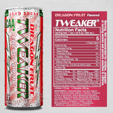 Tweaker Energy Drink Pre Workout - Sugar Free, Low Calorie, 110 mg Caffeine, Clean Energy Drink for Focus & Performance (12 oz, Pack of 12) (12 Ounce