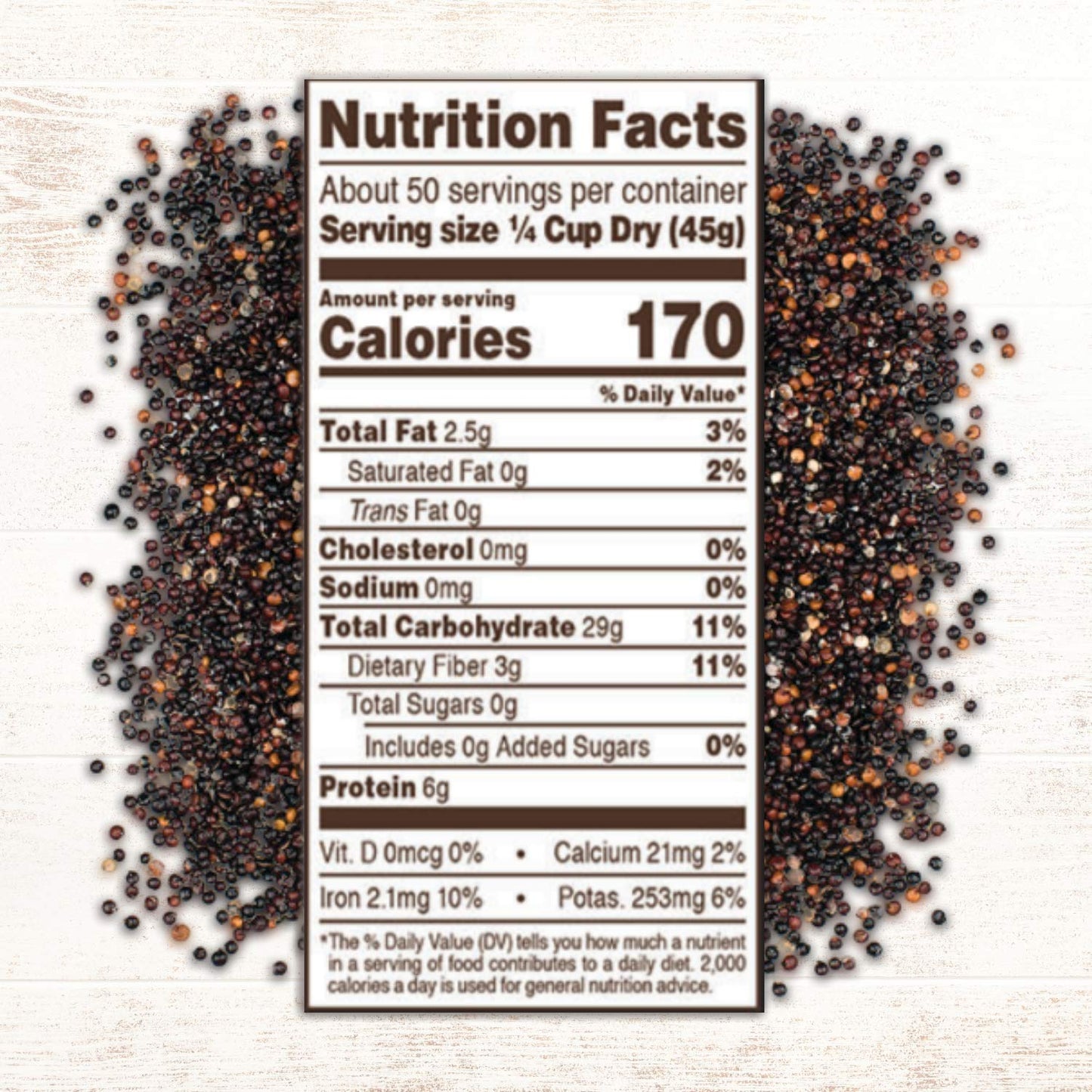 Roland Foods Black Quinoa from Peru, Pre-washed, 5 Lb Bag