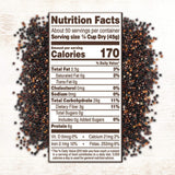 Roland Foods Black Quinoa from Peru, Pre-washed, 5 Lb Bag