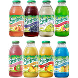 BeeQ Box - (Pack of 8) Variety Everfresh Juice, 8 Differnt Flavors : Peach Watermelon, Grape, White Grape, Pineapple Watermelon, Kiwi Strawberry