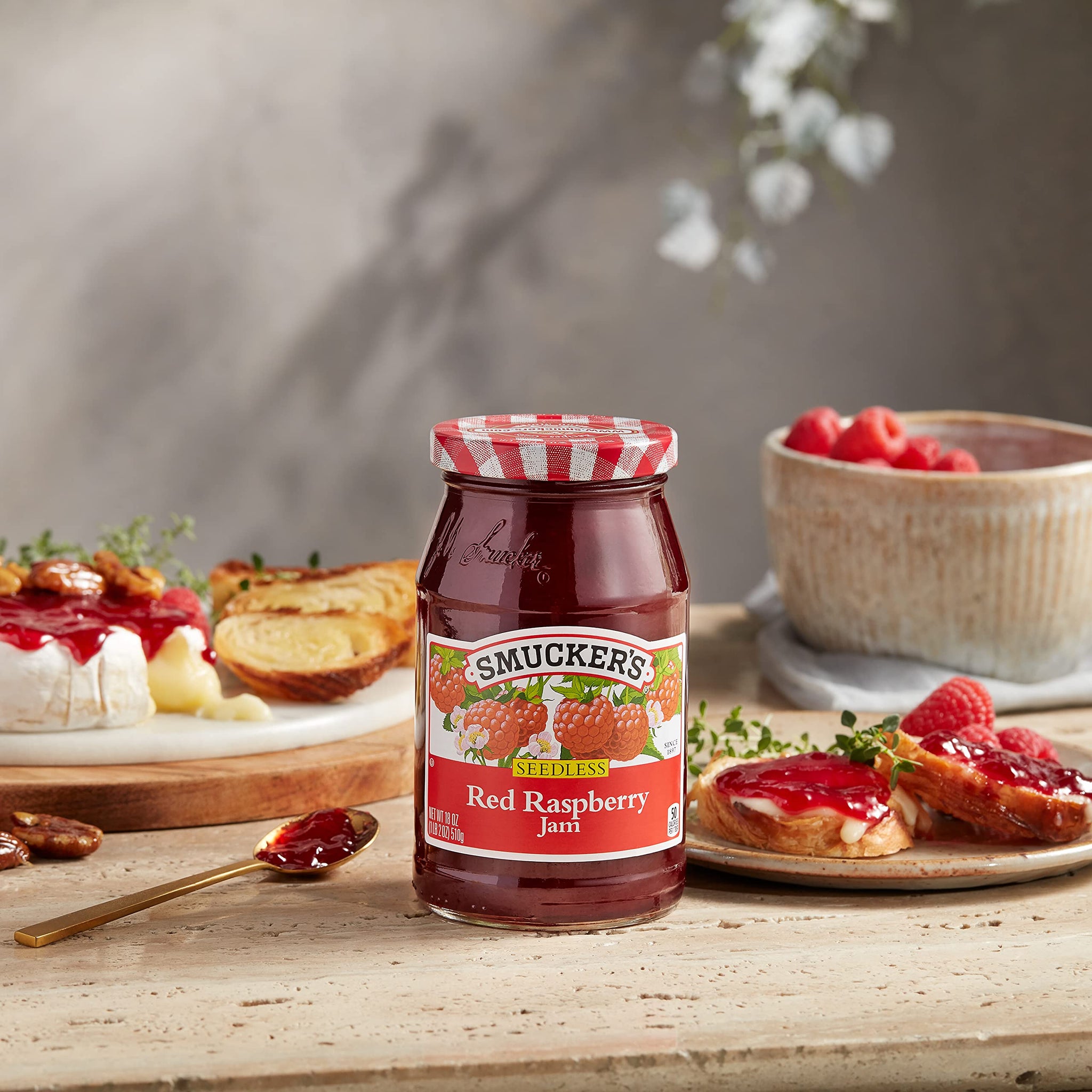 Smucker's Seedless Red Raspberry Jam, 18 Ounces