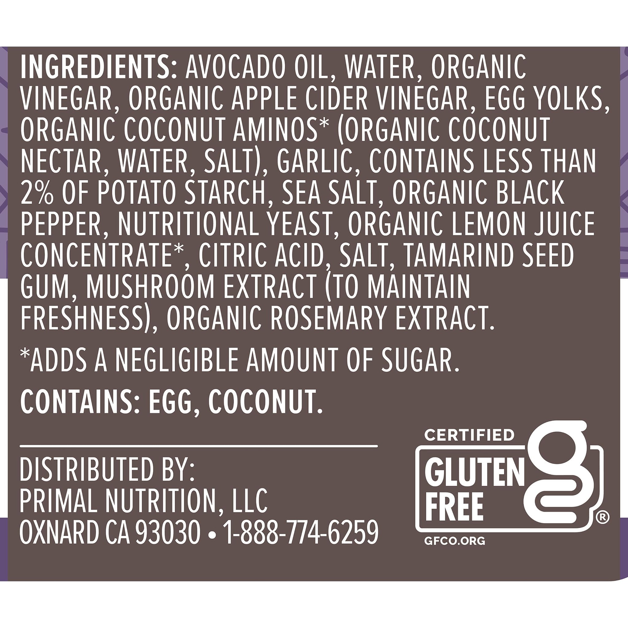 Primal Kitchen Caesar Salad Dressing & Marinade made with Avocado Oil, Whole30 Approved, Paleo Friendly, and Keto Certified, 8 Fluid Ounces