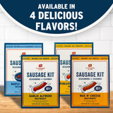 PS Seasoning Pineapple Teriyaki Bratwurst Kit - Sausage making Seasoning And Natural Hog Casings For 10 Lbs Of Meat Easy Homemade Brats For Pork