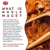 Spicy World Mace Whole 3.5oz (100g) - Javathri, Pure, Natural, Nutmeg's Rind