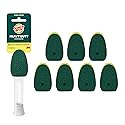 Scotch-Brite Heavy Duty Dishwand Kit, Includes 1 Wand & 7 Refill Pads, Keep Hands Out of the Mess