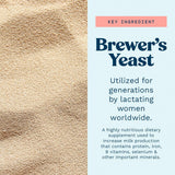 Mommy Knows Best Brewer's Yeast Powder for Lactation Support for Breastfeeding | Mild-Tasting, Debittered, Delicious in Lactation Cookies, Smoothies