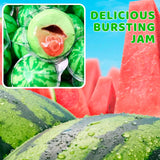 Apexy Watermelon Gummy Candy with Fruity Liquid Center Fat Free Perfect for Halloween, Birthday, Trick Or Treat, Party Candy 11.42oz