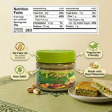 Bonjour Pistachio Kunafa Spread - Authentic Pistachio Cream for Dubai Chocolate Filling - No Artificial Flavours - Premium Pistachio Butter for Dubai