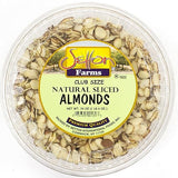 Almonds Natural Sliced | Non-GMO | Premium Quality | Bulk Value Size 24 Oz (1.5 Lb.)