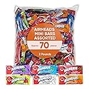 Airheads Mini Bars 2 Pounds Approx 70 Pieces - Individually Wrapped - Assorted Fruit Flavored Cherry - Grape - Mystery Flavor - Orange & Watermelon