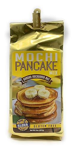 Mochi Pancake Mix Banana Macadamia Nut 8 oz