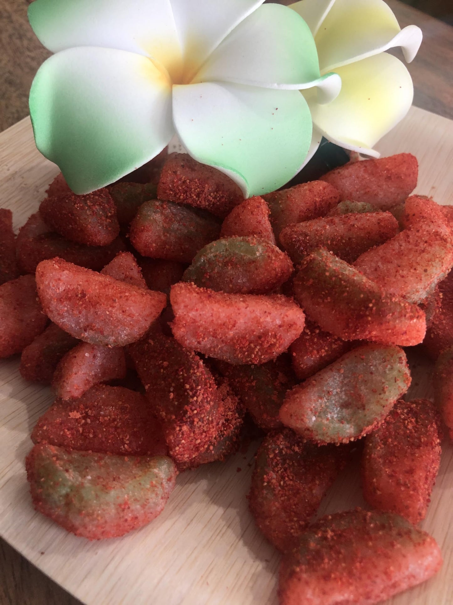 Local Sweets Li Hing Mui Watermelon Slices, Hawaiian Candy (8.0, Ounces)