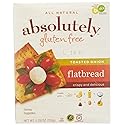 Absolutely Gluten Free Toasted Onion Flatbread, 5.29 Ounce -- 12 per case.