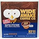 Wide Awake Coffee Seattle Style Dark Single Serve Cups 13oz (32 Count Box)