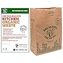 Bag to Earth -Kitchen Food Waste Bag, Set of 2 - Compostable, Leak-Resistant, 3.0 Gallons, 60 Count